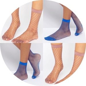 Two-pack of fishnet socks from ASOS